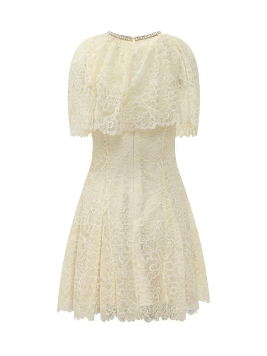 26FW 셀프 포트레이트 미디 원피스 PF26099SY YELLOW - SELF PORTRAIT