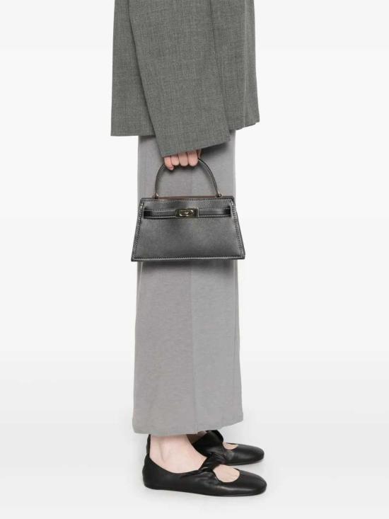 26SS 토리버치 쁘띠 리 라지윌 토트백 168954001 BLACK - TORY BURCH