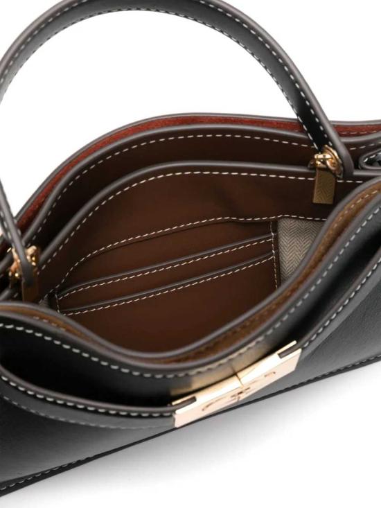 26SS 토리버치 쁘띠 리 라지윌 토트백 168954001 BLACK - TORY BURCH