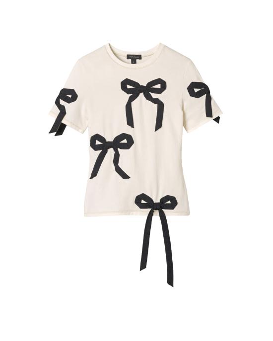 26SS 마크제이콥스 반팔 티셔츠 2S6RTP018C22 117 BIANCO NERO