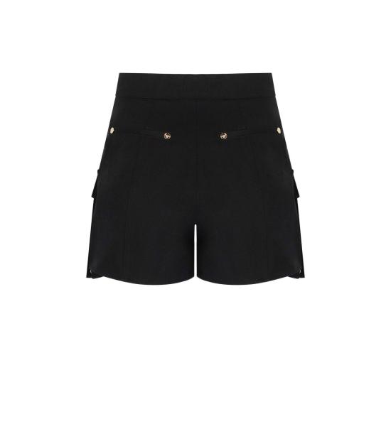 26SS 엘리자베타프랜치 숏팬츠 SH00661E2 110 38 Black - ELISABETTA FRANCHI