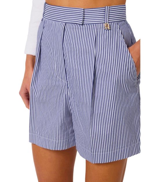 26SS 엘리자베타프랜치 숏팬츠 SH01262E2 019 38 Blue - ELISABETTA FRANCHI
