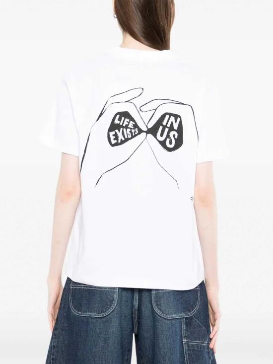 26SS 사카이 반팔 티셔츠 2601126S101 White - SACAI