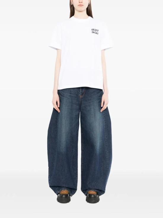 26SS 사카이 반팔 티셔츠 2601126S101 White - SACAI