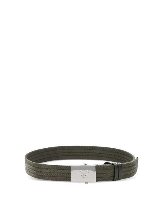 26SS 프라다 가죽 벨트 2CN00384MF0334 Dark Green