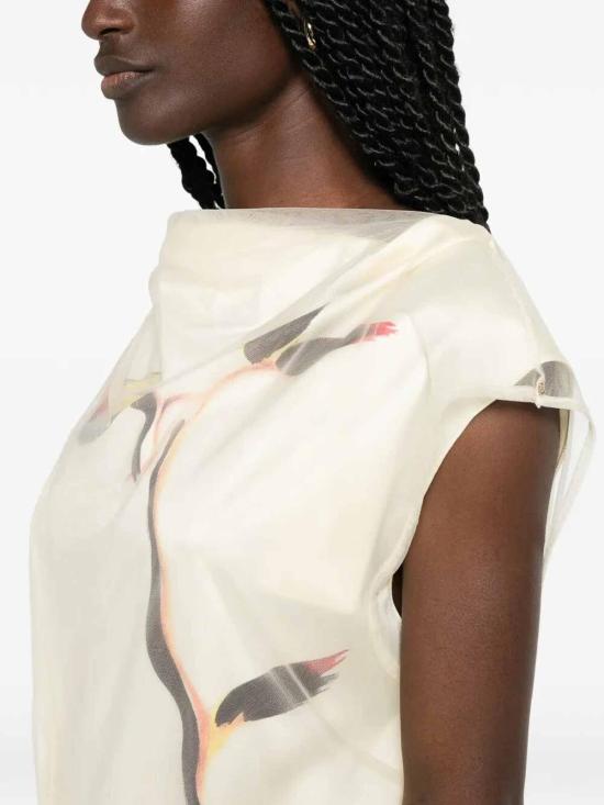 26SS 스포트막스 미디 스커트 SPORT2612621093600 White - SPORTMAX