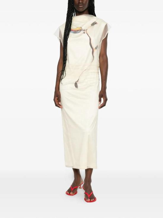 26SS 스포트막스 미디 스커트 SPORT2612621093600 White - SPORTMAX