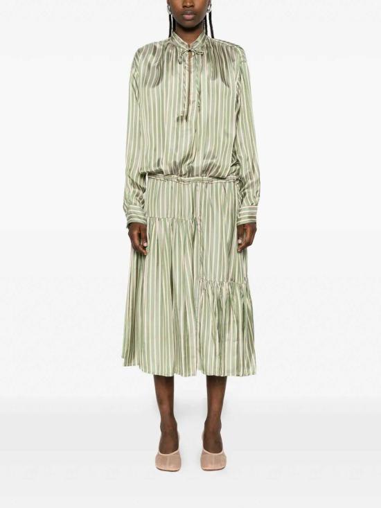 26SS 드리스 반 노튼 롱 원피스 110503274604 Grey - DRIES VAN NOTEN