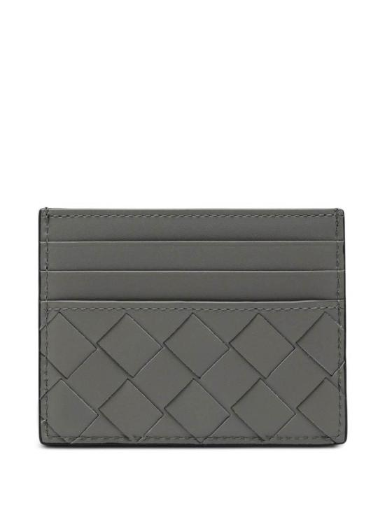 26SS 보테가베네타 인트레치아토 카드 지갑 795612V5FC14363 Black - BOTTEGA VENETA