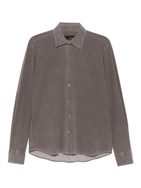 26SS 로베르토 리치 디자인 긴팔 셔츠 2625686 Brown