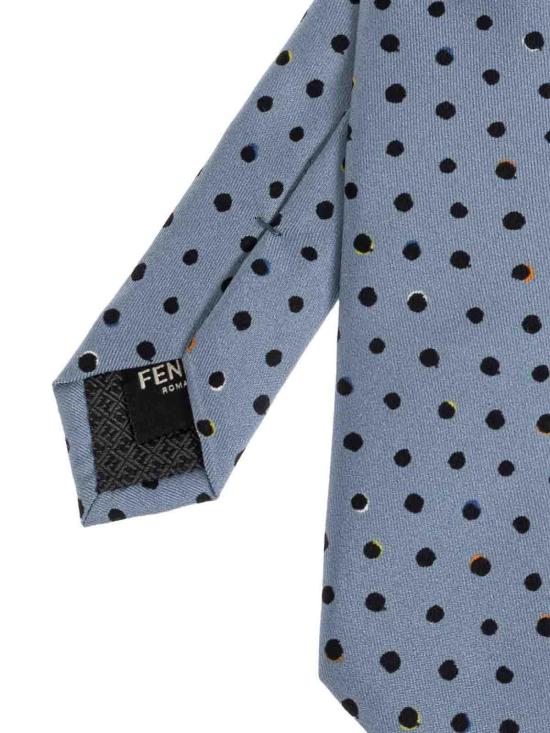 26SS 펜디 넥타이 FXC147AVPFF0QR0 Blue - FENDI