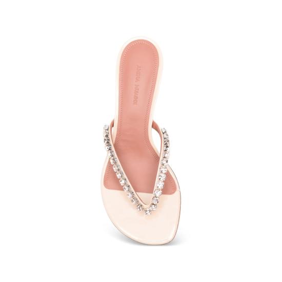 26FW 아미나 무아디 뮬/슬리퍼 GIGI 45 PEGOL PINK - AMINA MUADDI