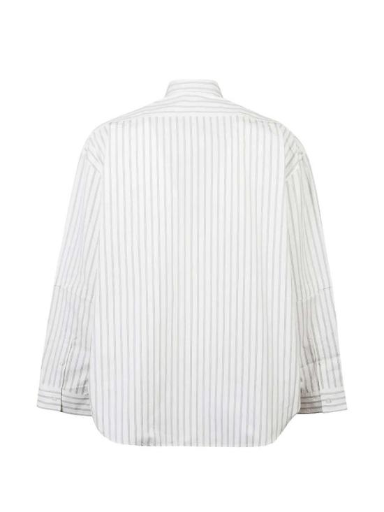 26SS 아크네 스튜디오 긴팔 셔츠 FNMNSHIR000952WHITEGREY Grey - ACNE STUDIOS