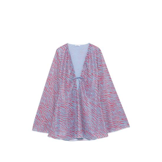 26FW 오세리 숏 원피스 TKF268 PRINTED LU COCRY BLUE PINK
