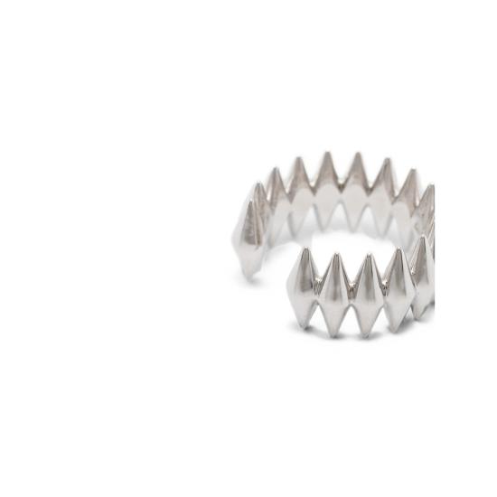 26FW LAG WORLD 반지 TANK RING SILVE BLACK - LAG WORLD
