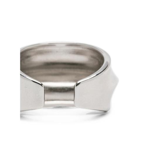 26FW LAG WORLD 반지 AURA RING SILVE SILVER BLACK - LAG WORLD
