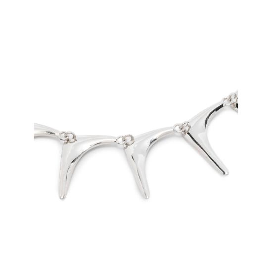 26FW LAG WORLD 목걸이/팬던트 BOOMERANG CHOKER SILVE SILVER - LAG WORLD