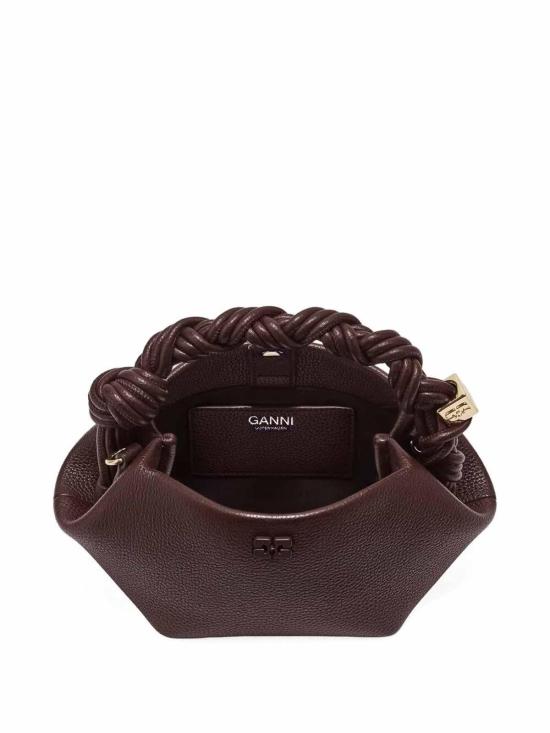 26FW 가니 그레인드 미니 부백 A7275979 Camel - GANNI