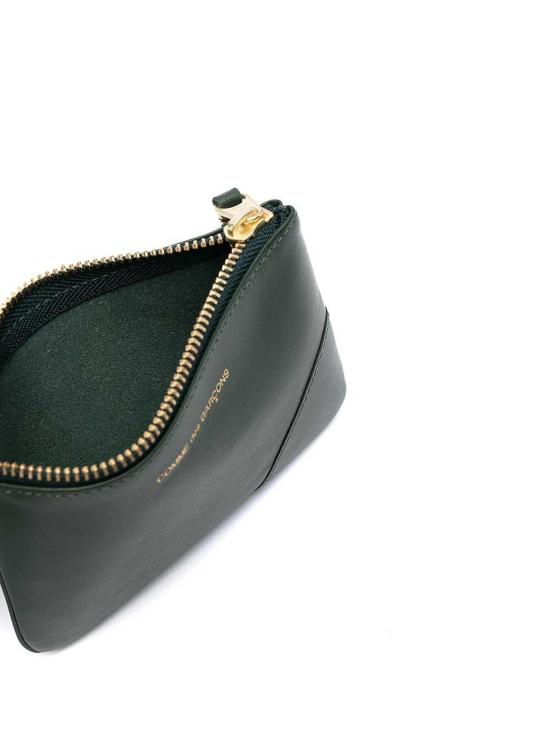  꼼데가르송 클래식 레더 라인 파우치 SA81005 Green - COMME DES GARCONS