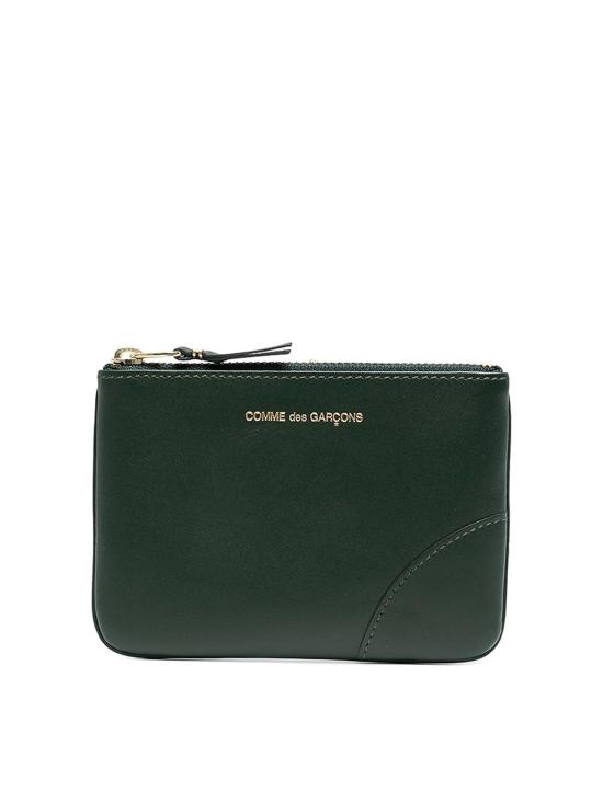  꼼데가르송 클래식 레더 라인 파우치 SA81005 Green