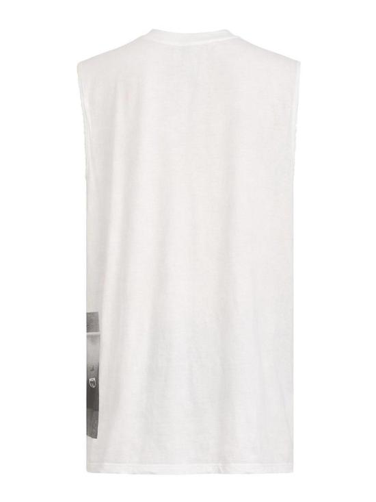 26SS 릭 오웬스 민소매 티셔츠 RR01F2108BHEP45109 White - RICK OWENS