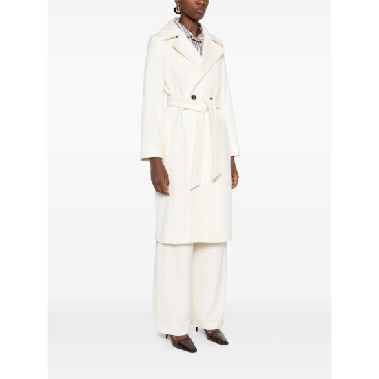 26FW 막스마라 스튜디오 코트 BCOLLAG 587 001 WHITE - MAX MARA STUDIO