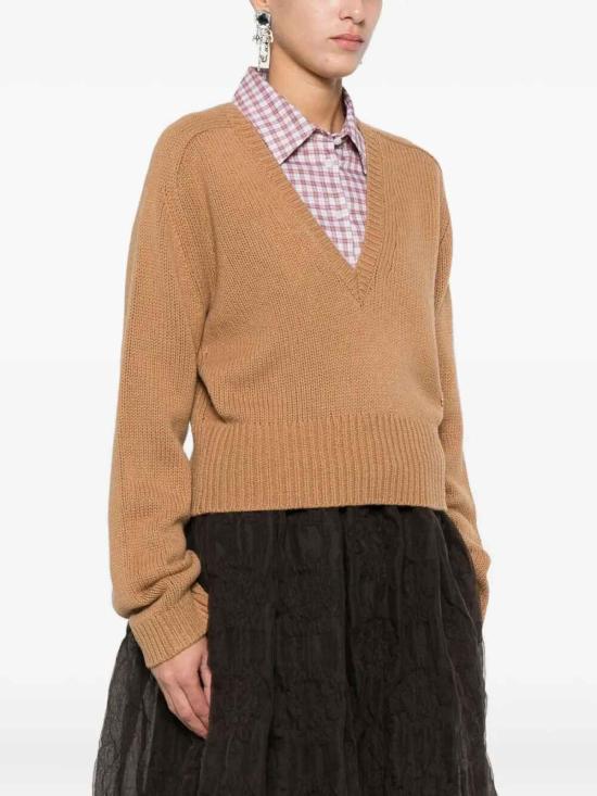 25FW 가니 긴팔 티셔츠 K2653BROWN Brown - GANNI