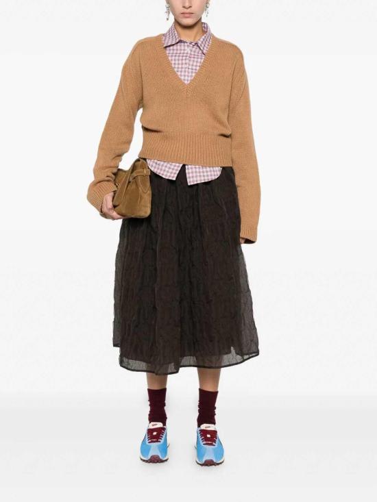 25FW 가니 긴팔 티셔츠 K2653BROWN Brown - GANNI