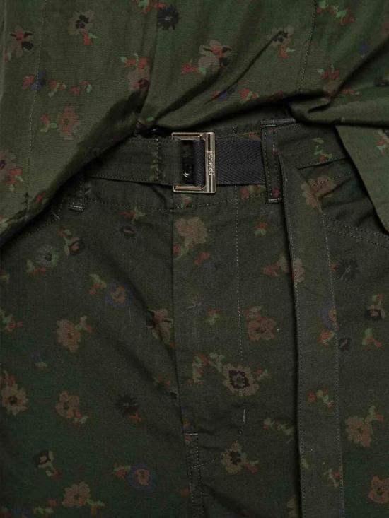 26SS 사카이 숏팬츠 2603979M551 Green - SACAI