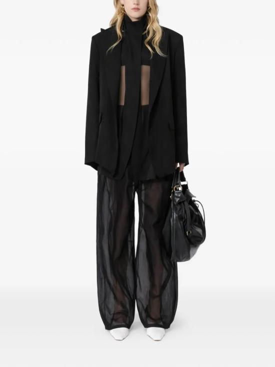26SS 스포트막스 팬츠 SPORT2612131033600 Black - SPORTMAX