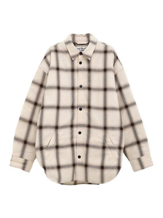 25FW 아크네 스튜디오 자켓 FNMNOUTW001189B90845BEIGEMULTI Multicolour