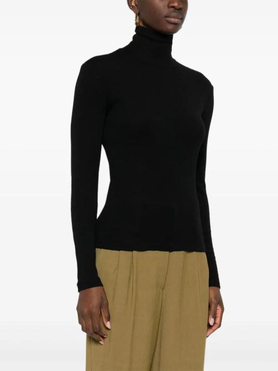 25FW 포르테포르테 터틀넥 14425MYTSHIRTNOIR Black - FORTE FORTE