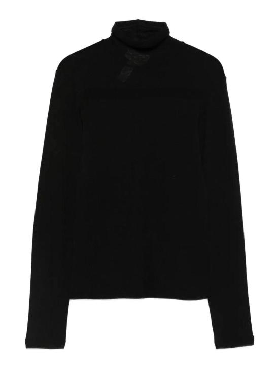 25FW 포르테포르테 터틀넥 14425MYTSHIRTNOIR Black