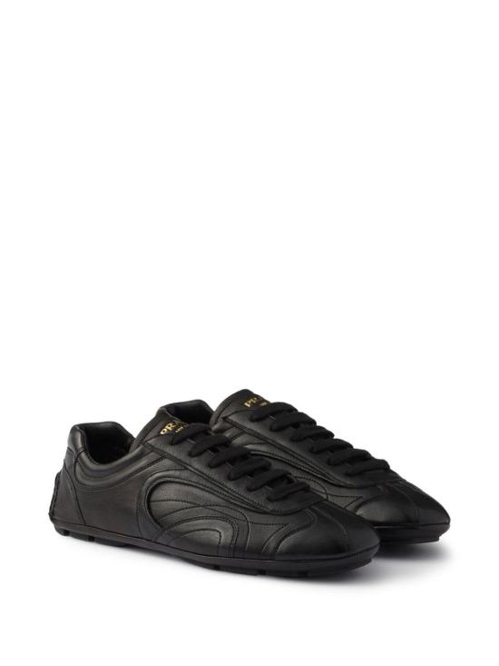 26SS 프라다 몬테카를로 리에디션 2005 스웨이드 스니커즈 4E1165FG001D7RF0002 Black - PRADA