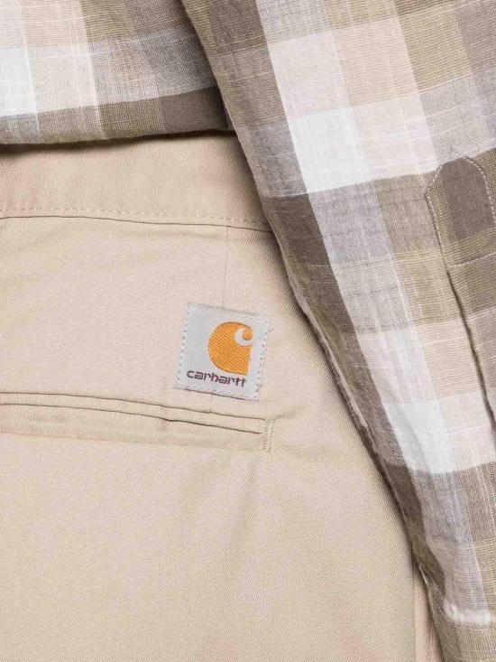 26SS 칼하트 팬츠 I036622RINSED White - CARHARTT