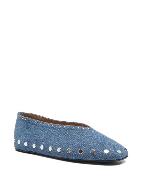 26SS 가니 플랫 슈즈 B1020178566 Blue - GANNI