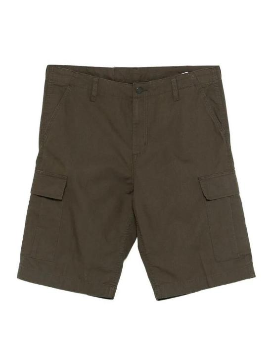 26SS 칼하트 콜롬비아 립스탑 레귤러 카고 쇼츠 I028246ERRORRINSED Green
