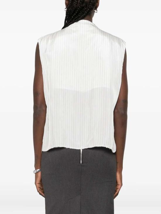 25FW 페데리코 시나 셔츠 FCW25TP010201STRIPES White - FEDERICO CINA