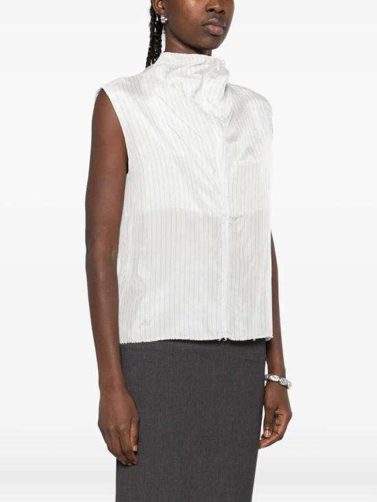 25FW 페데리코 시나 셔츠 FCW25TP010201STRIPES White - FEDERICO CINA