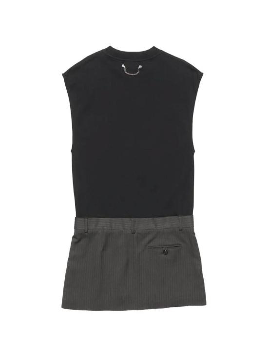 26SS 아크네 스튜디오 미디 스커트 A20907BLACK Black - ACNE STUDIOS