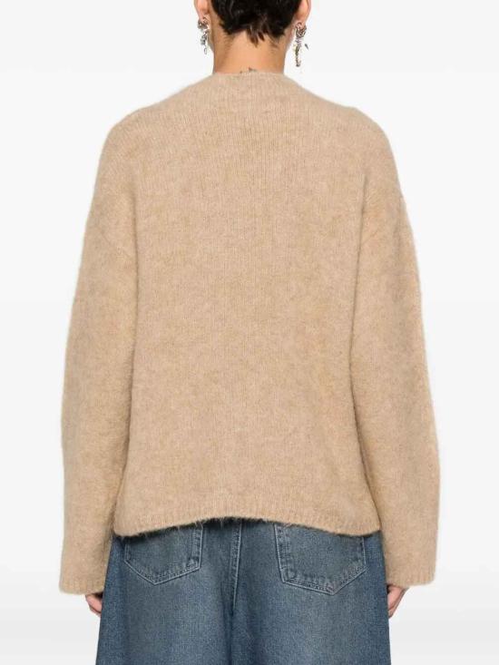25FW 포르테포르테 긴팔 티셔츠 14448MYKNITHONEY Beige - FORTE FORTE