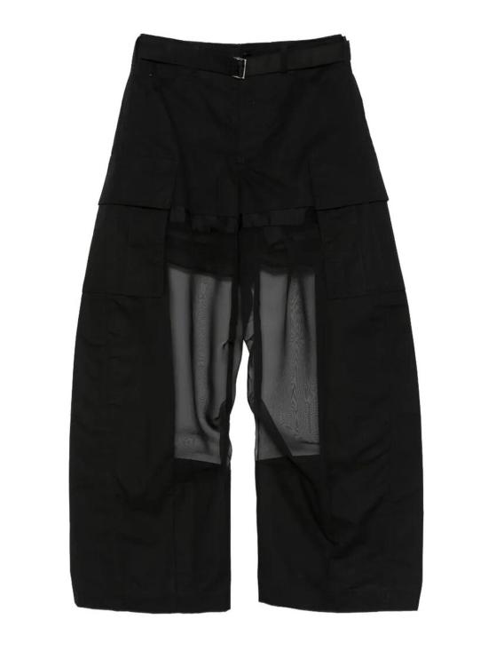 26SS 사카이 팬츠 2608441001 Black