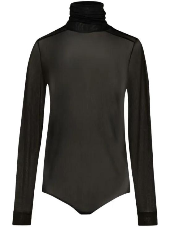  마르지엘라 하이넥 바디수트 S51NA0104S24468 900 BLACK