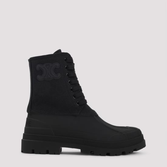 26FW 셀린느 라일리 레이스업 부츠 362422198C 38NO BLACK
