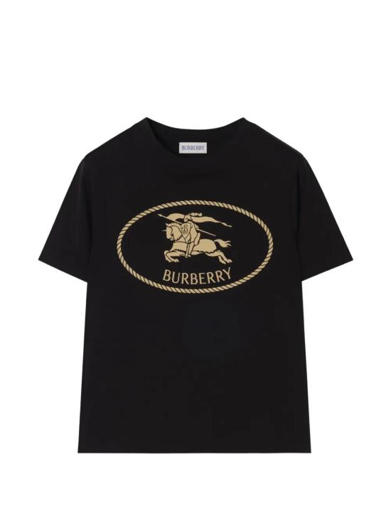 26FW [키즈] 버버리 티셔츠 8125851 A1189 BLACK