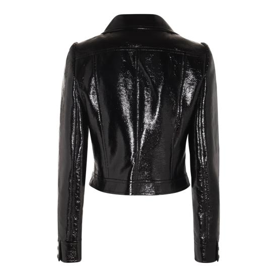 26FW 쿠레쥬 가죽 자켓 PERCBL005 VY00149999 BLACK - COURREGES