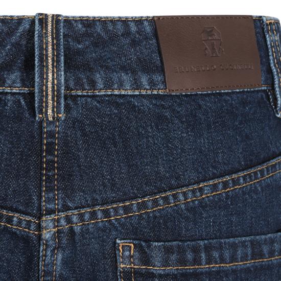 26FW 브루넬로 쿠치넬리 데님 팬츠 MA095P4059 C9370 DARK BLUE - BRUNELLO CUCINELLI