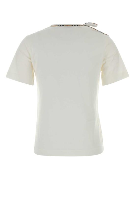 26FW 버버리 반팔 티셔츠 8127210 B7078 White - BURBERRY