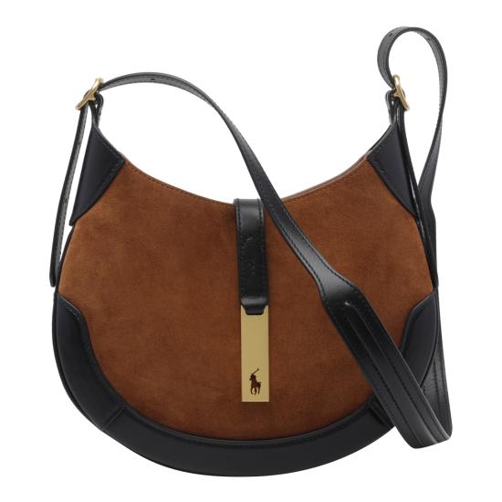 26FW 폴로 랄프로렌 숄더백 428945972008 TOFFEE BLACK Brown - POLO RALPH LAUREN