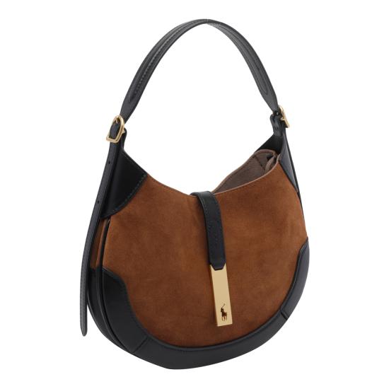 26FW 폴로 랄프로렌 숄더백 428945972008 TOFFEE BLACK Brown - POLO RALPH LAUREN